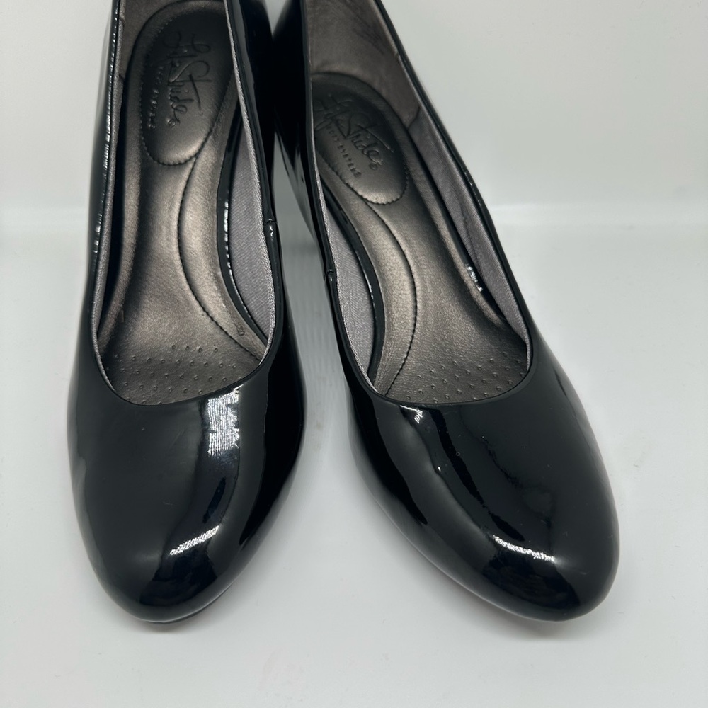 Life Stride Black Parigi Heels